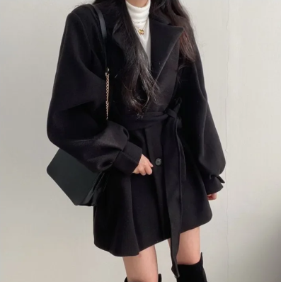 Thickened Wool Coat for Winter