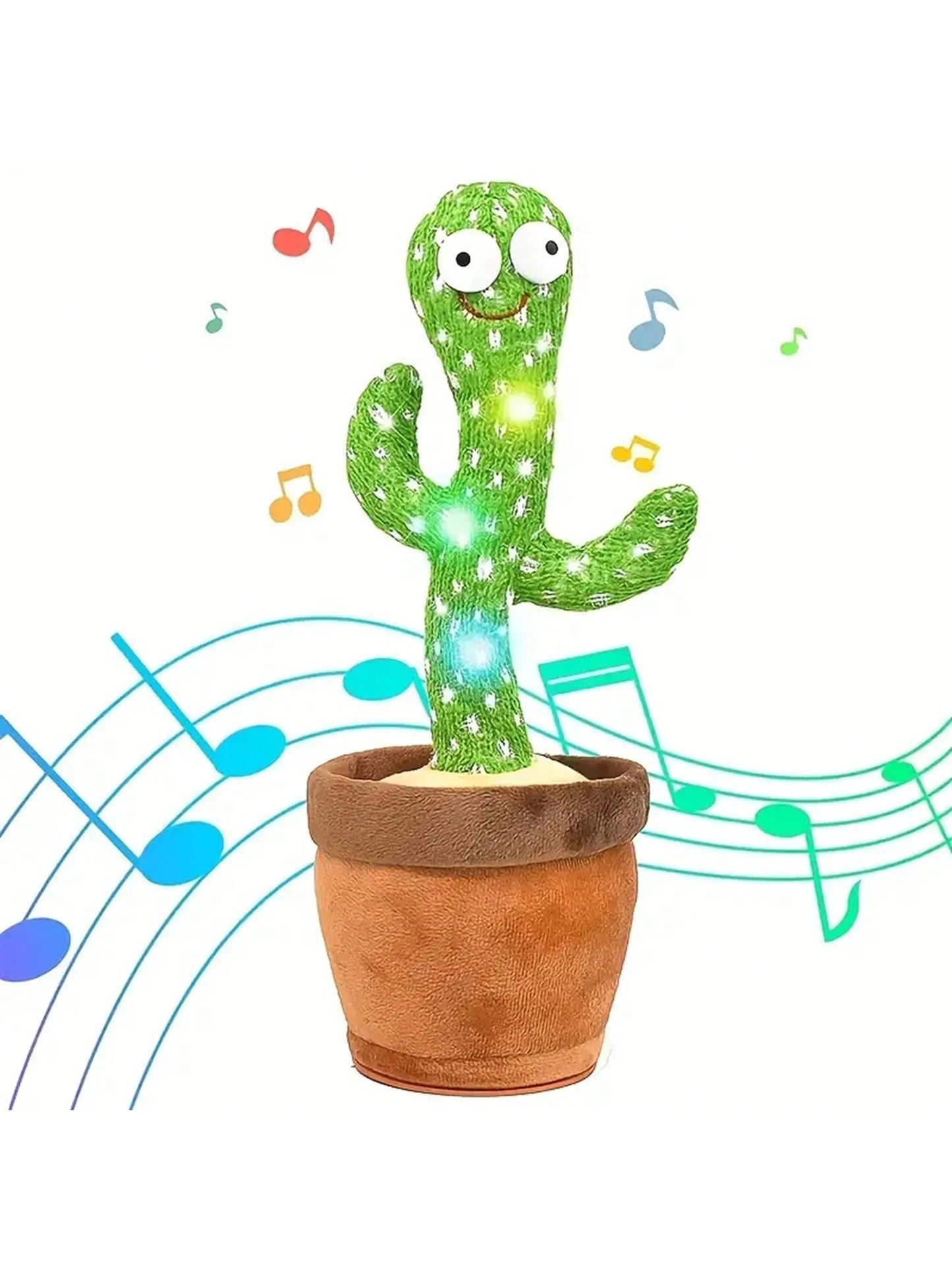 Sound Mimicking Dancing and Singing Cactus Toy