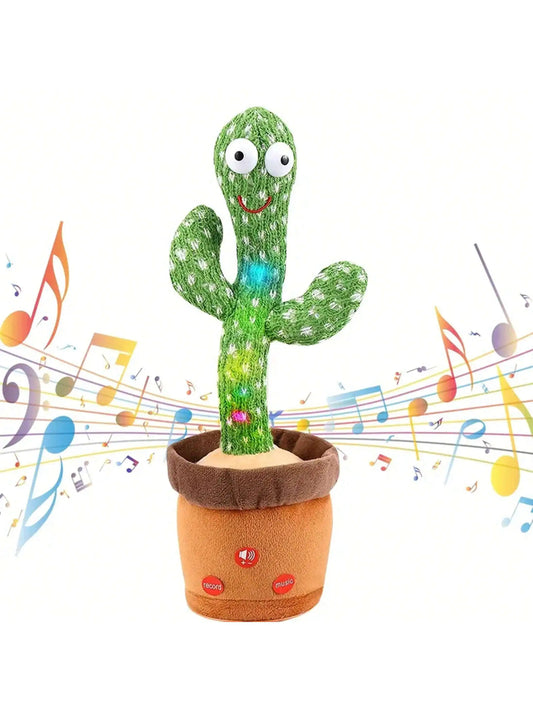 Sound Mimicking Dancing and Singing Cactus Toy
