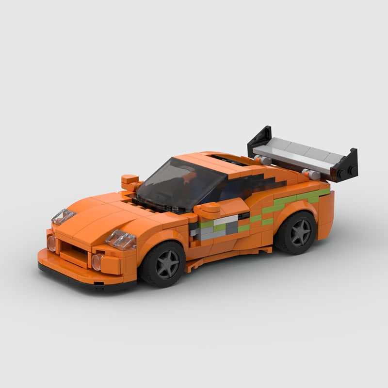 MOC Supra Sports Car Building Blocks